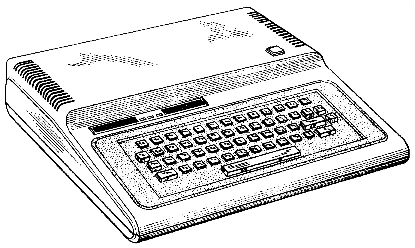 Computer Housing by Bernard A. Grae, Tandy Corp., United States Patent Des. 271,101 Dec. 15, 1980